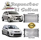 Radiador Motor Ford Fiesta 1.6 Zetec Rocam Del 2003-2009 - Miniatura 1