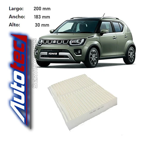 Filtro De Polen Suzuki Ignis Del 2017 Al 2021