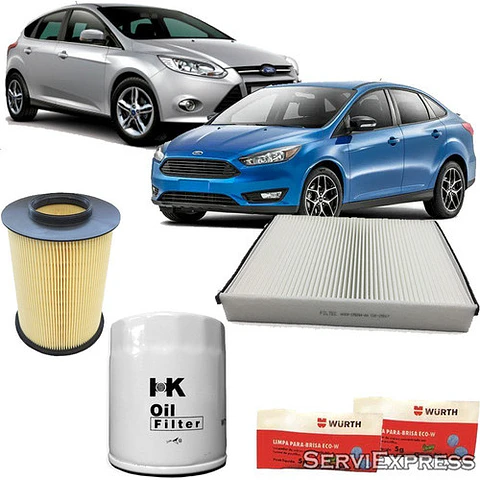 Kit De Filtros Para Mantencion Ford Focus 2012-2018 2.0