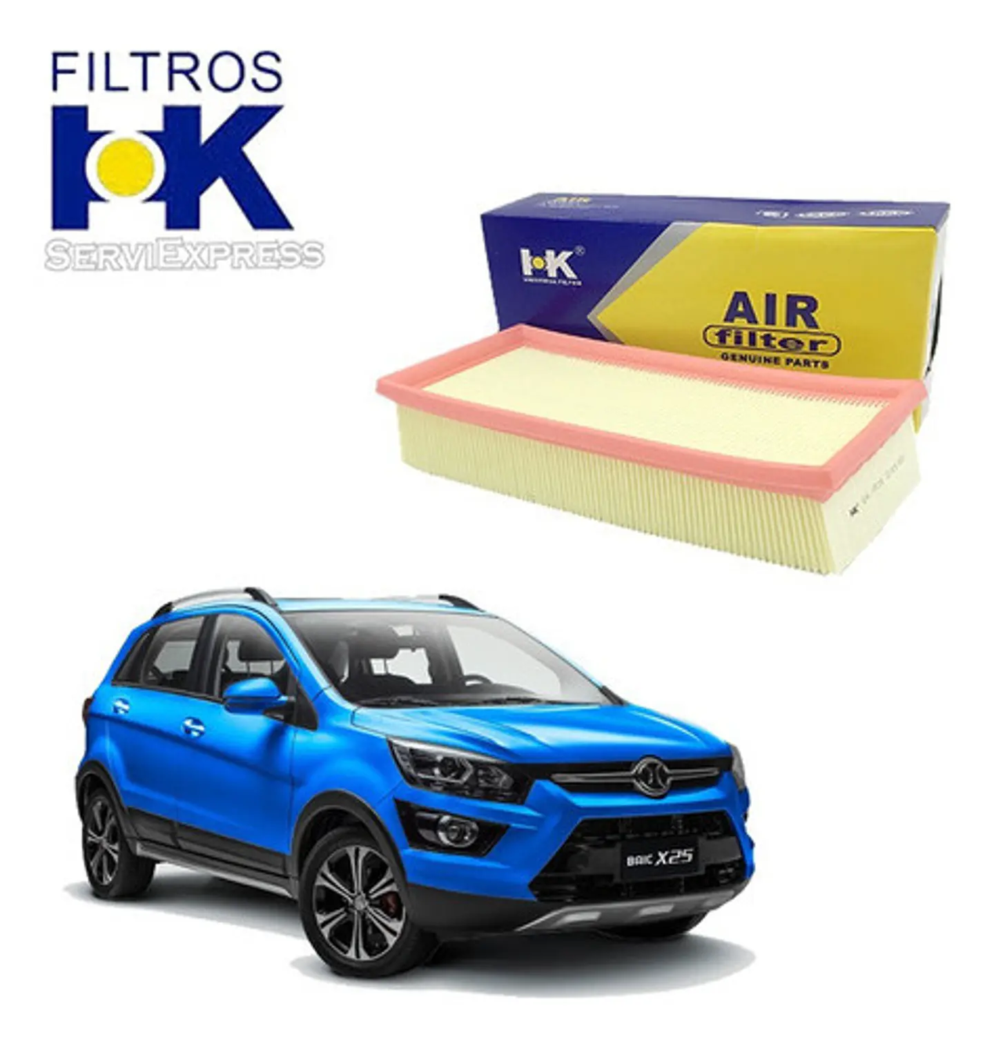 Filtro De Aire Baic X25 1.5 2016-2020 1