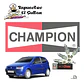 Juego De Bujias Champion Para Fiat Punto 1.2 De 1993 A 1999 - Miniatura 1
