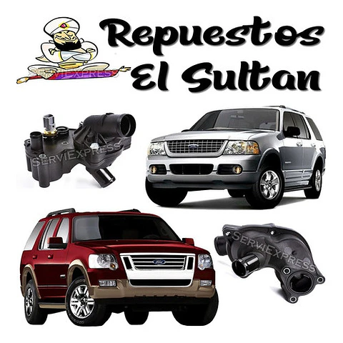 Termostato Con Carcaza Ford Explorer 4.0l V6 2002-2010