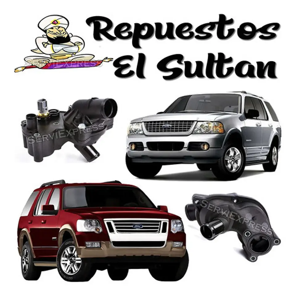 Termostato Con Carcaza Ford Explorer 4.0l V6 2002-2010 1