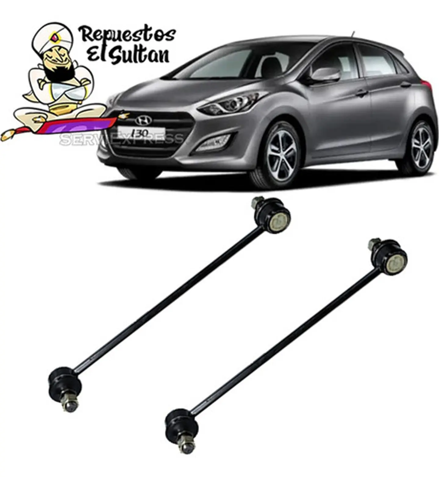 Bieletas Delanteras Hyundai I30 2012 Al 2016 (el Par) 1