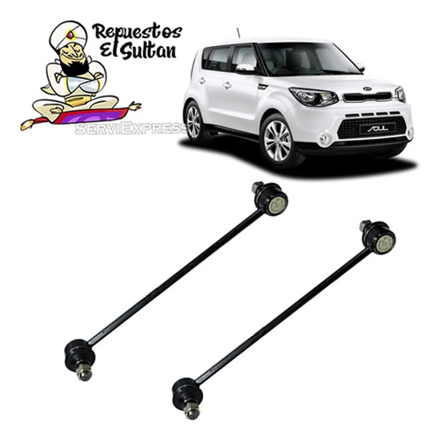 Bieletas Delanteras Kia Soul 2017 Al 2019 (el Par) 1