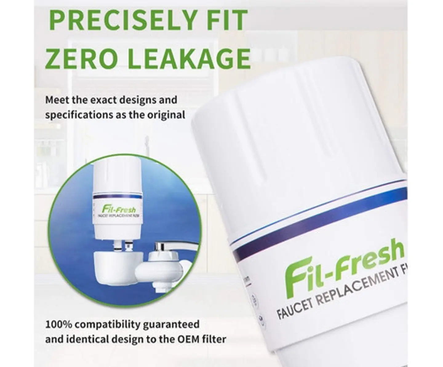Filtros Agua De Repuesto Para Grifo Brita 36311 (3 Unidades) 2