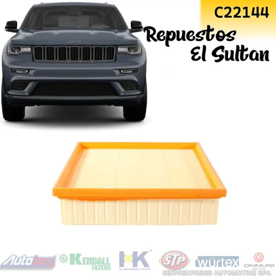 Filtro De Aire Grand Cherokee 3.6l Del 2011 Al 2018 1
