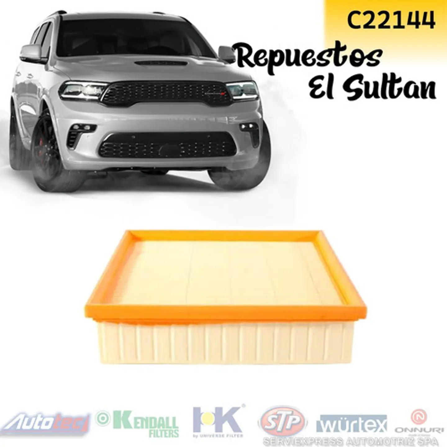 Filtro De Aire Dodge Durango 3.6 2011-2018 1