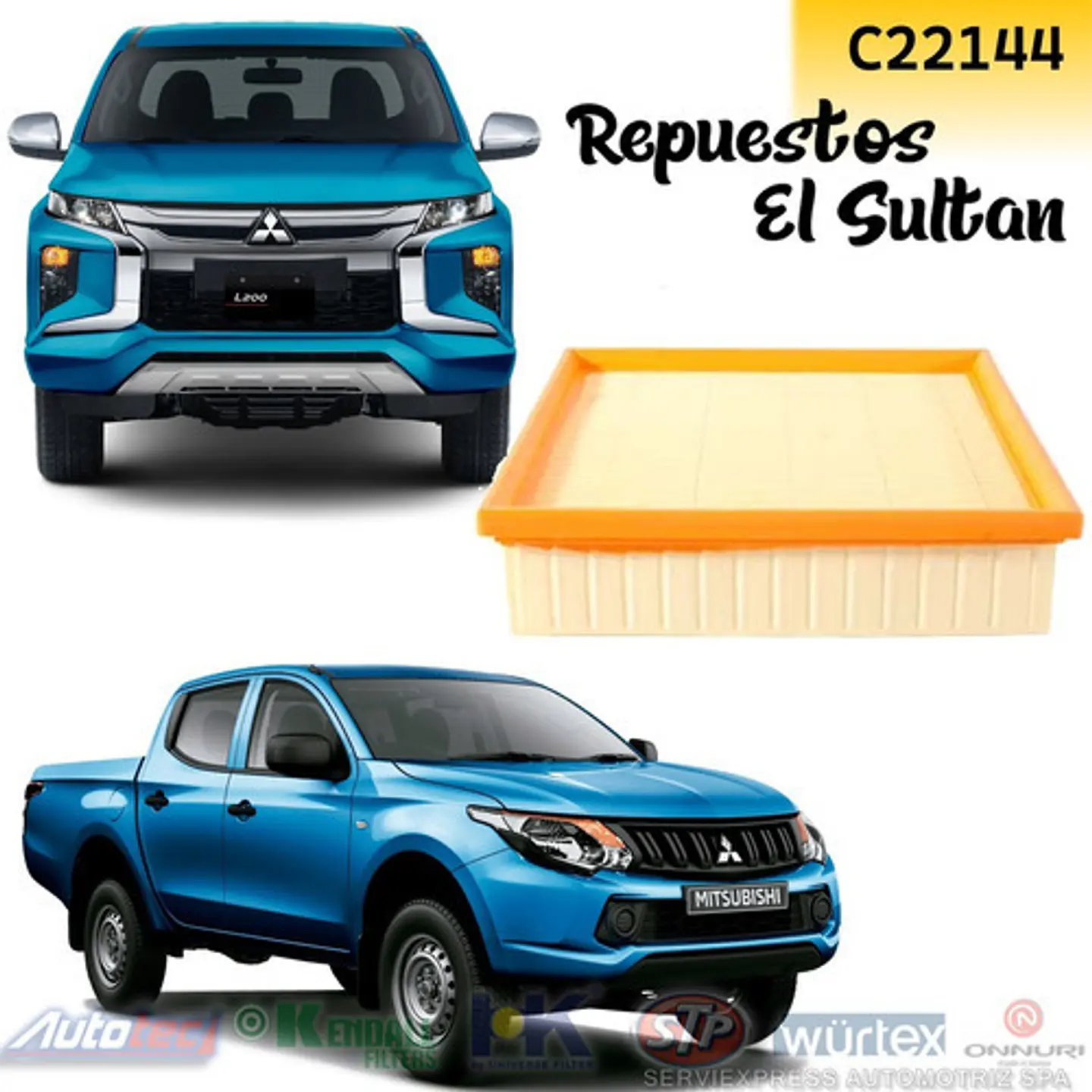 Filtro De Aire Mitsubishi L200 2.4 Diesel 2016-2021 1