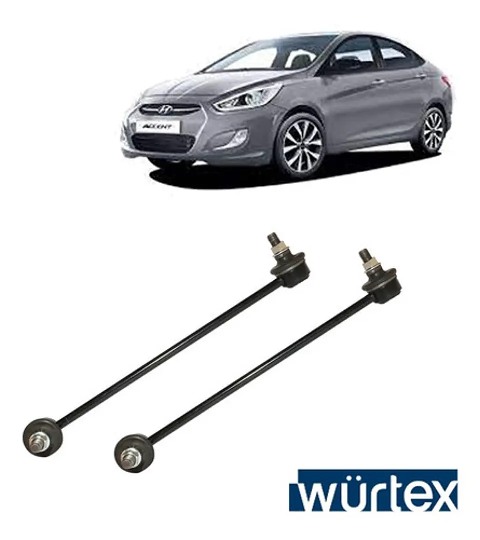Par Bieleta Barra Estabilizado Accent Rb 1.4 1.6cc 2011-2020 1
