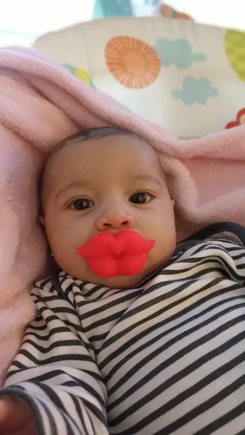 Chupete Divertido Con Forma De Labios
