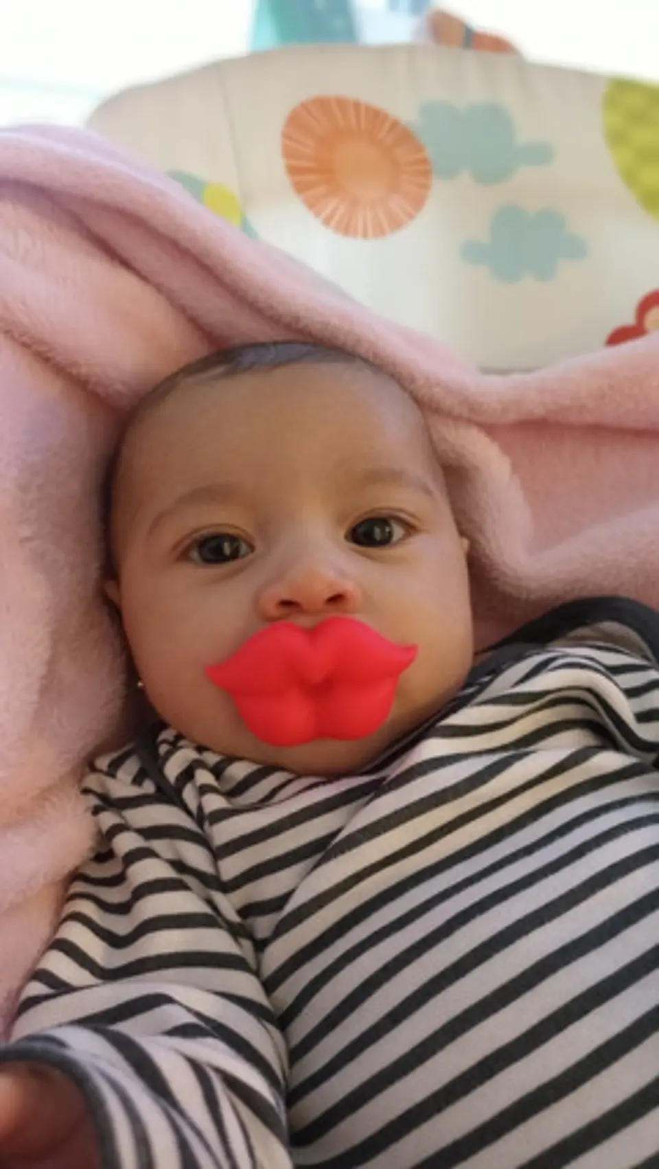 Chupete Divertido Con Forma De Labios 1