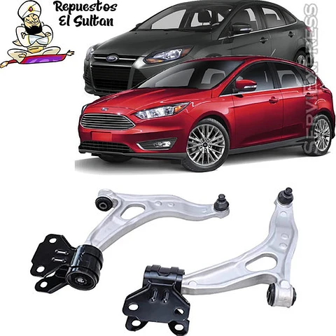 Par De Bandejas Delanteras Ford Focus Mk Iii 2012 - 2019