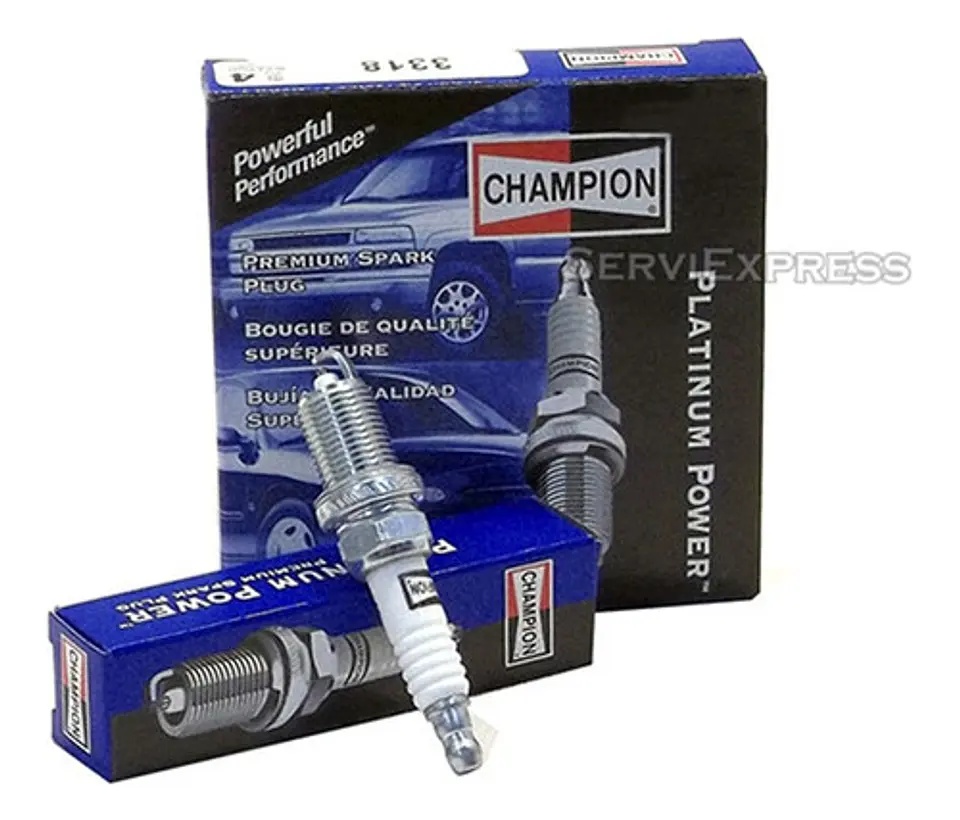 Juego De Bujías Pta Platino  Champion Jeep Compass Patriot  1