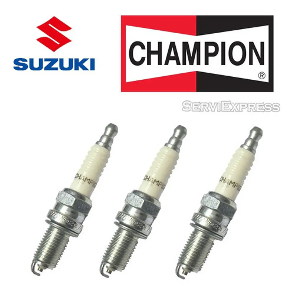 Bujías Champion Suzuki Celerio 2009-2018 K10b (kit De 3) 1