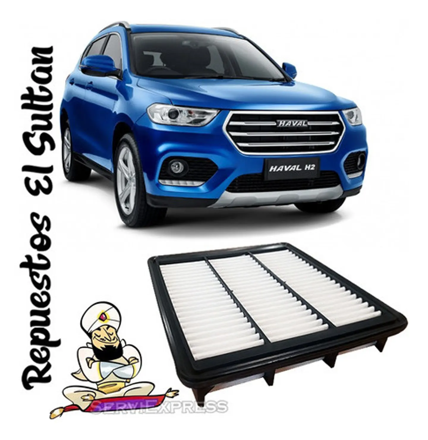 Filtro Aire Great Wall Haval 2 (h2) 1.5 2015-2021 1