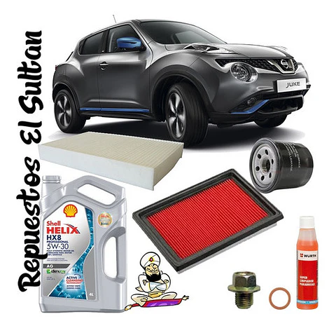 Kit De Mantencion Con Aceite Para Nissan Juke 2012-2019