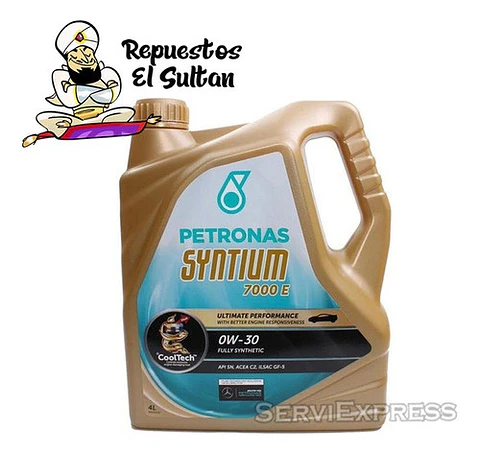 Aceite Petronas Syntium 7000 0w30 4lt