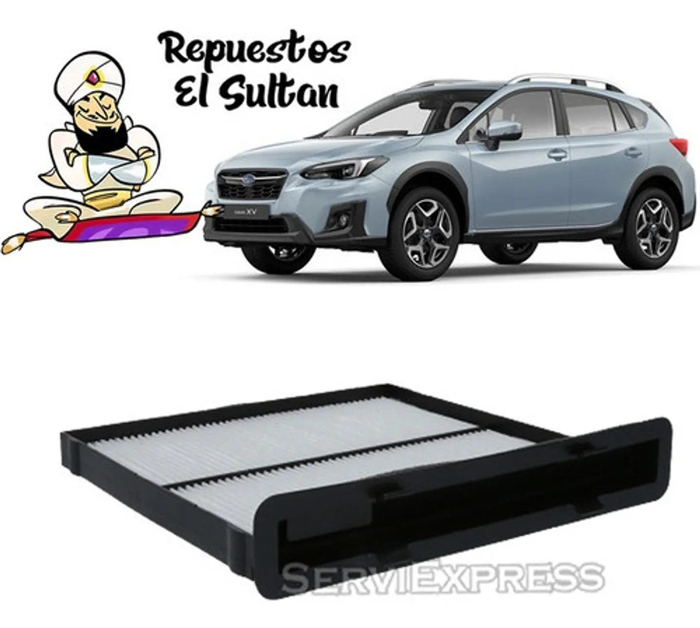 Filtro De Polen Subaru Xv Ii 2017 Al 2022 1