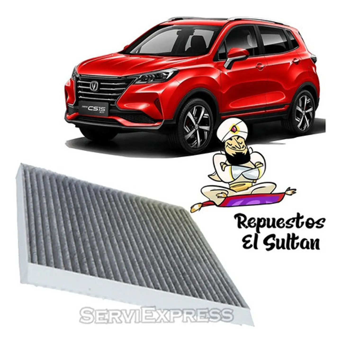 Filtro Polen Changan Cs15 1.5 2016-2022 1