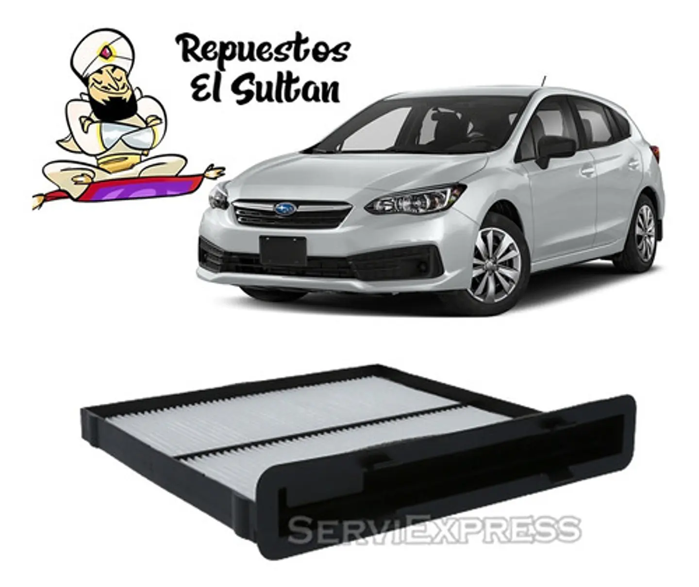 Filtro De Polen Subaru Impreza 2017 Al 2022 1