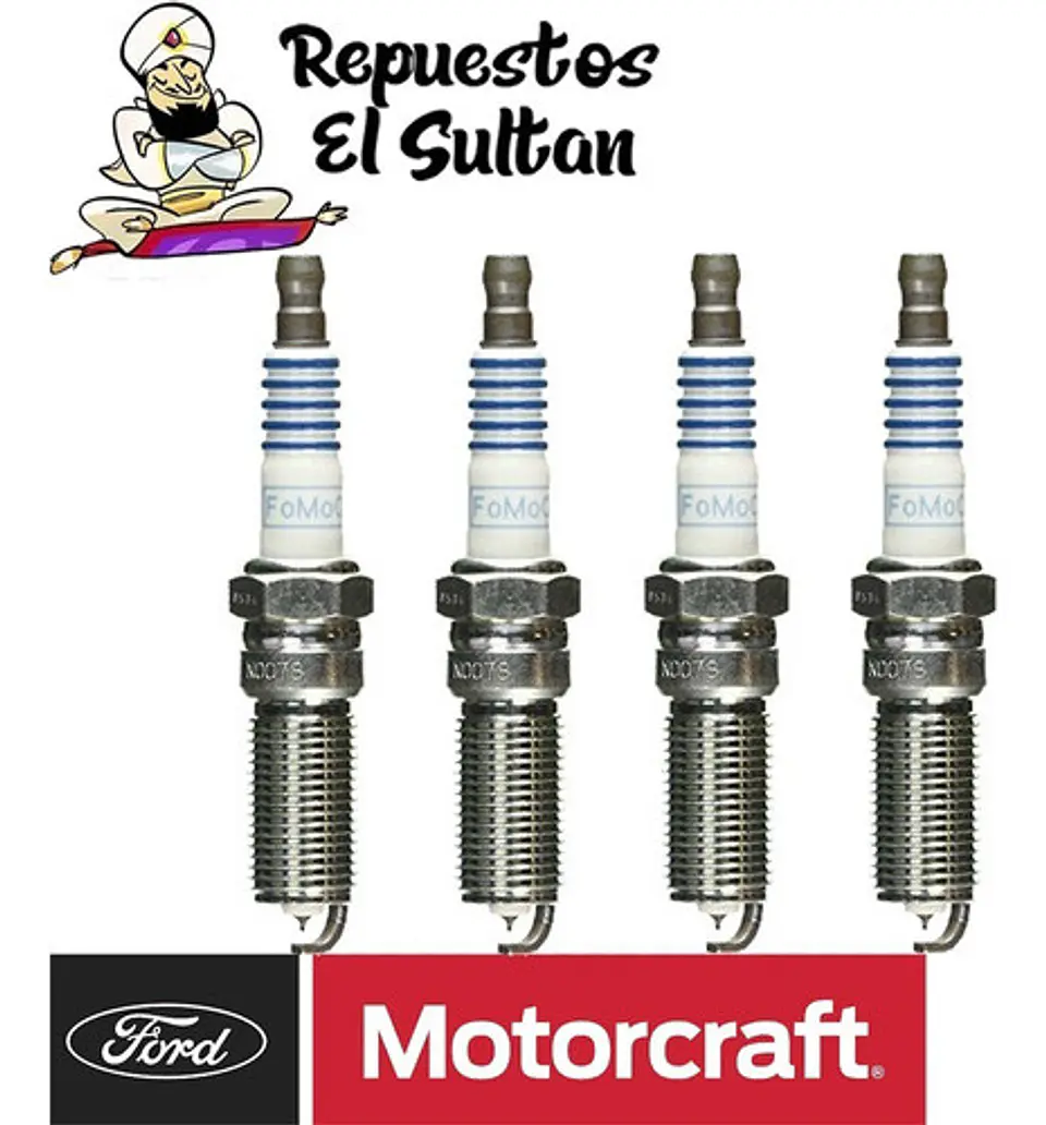 Bujias Ford Fiesta Ecosport Escape Focus 4 Iridio Originales 1