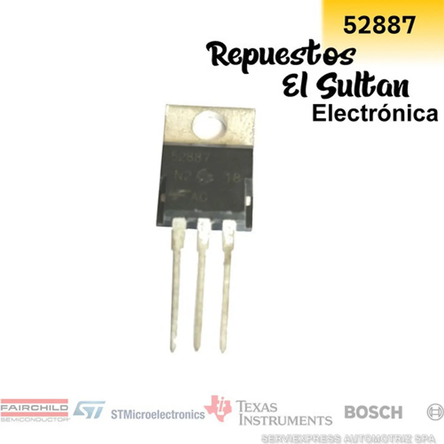 Transistor 52887 400 V, Igbt To-220 Para Ecu Autos 1