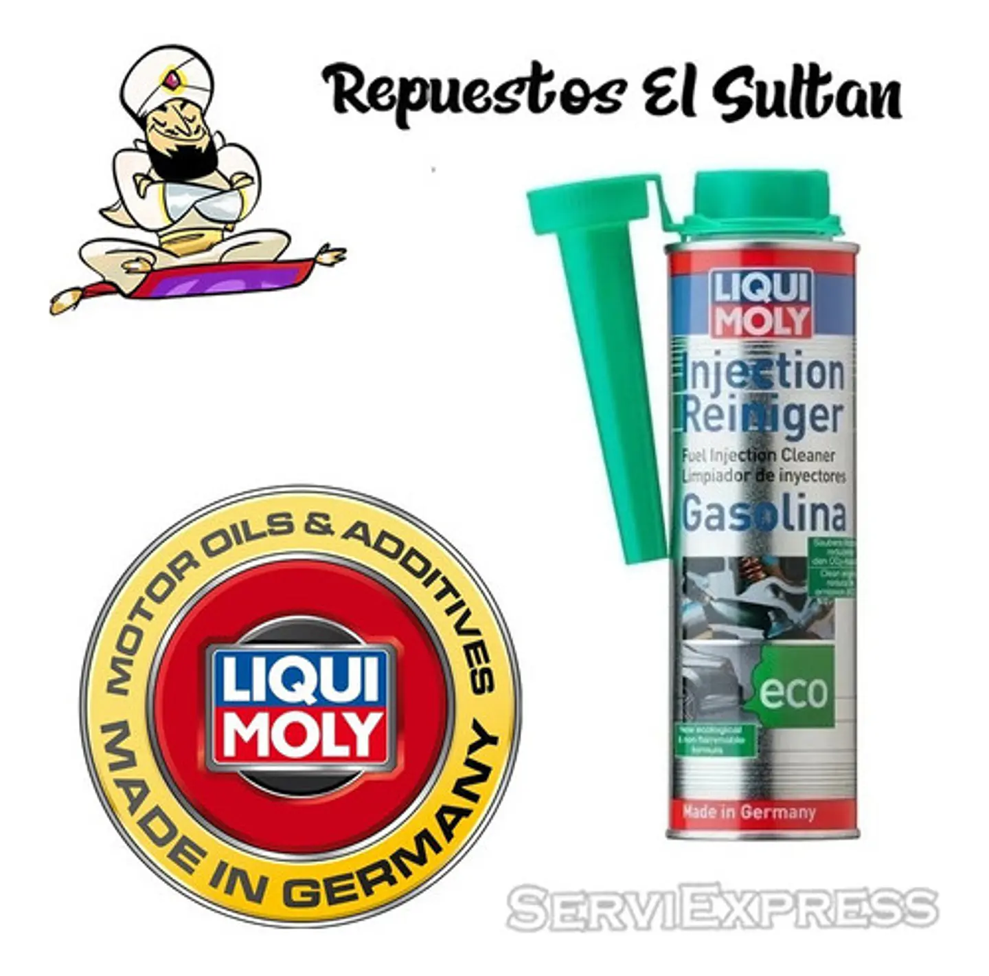 Limpia Inyector Bencinero 300 Ml Liqui Moly 1