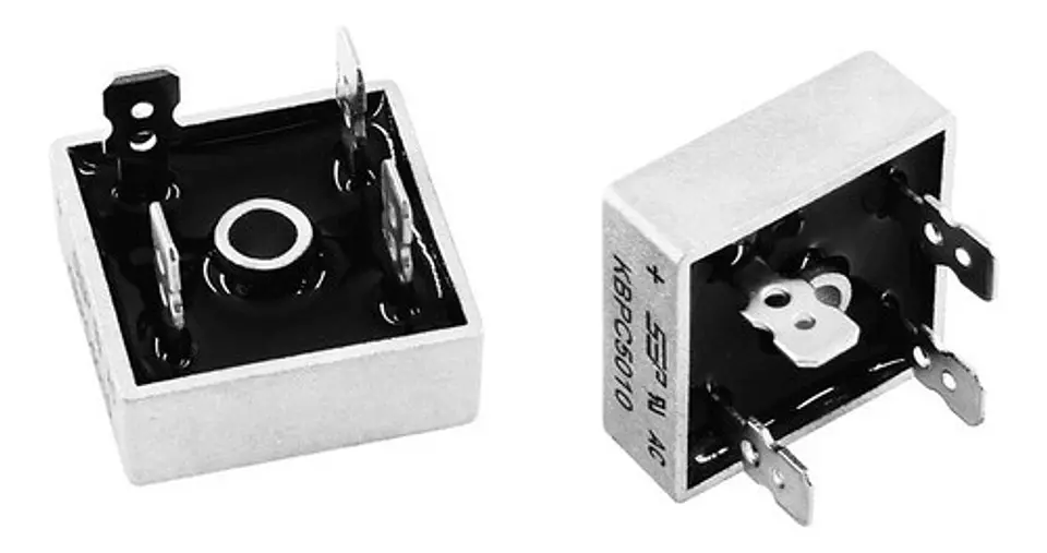 Puente Diodos Rectificadores Kbpc5010 1000v 50a Ac Dc Pack 2 1