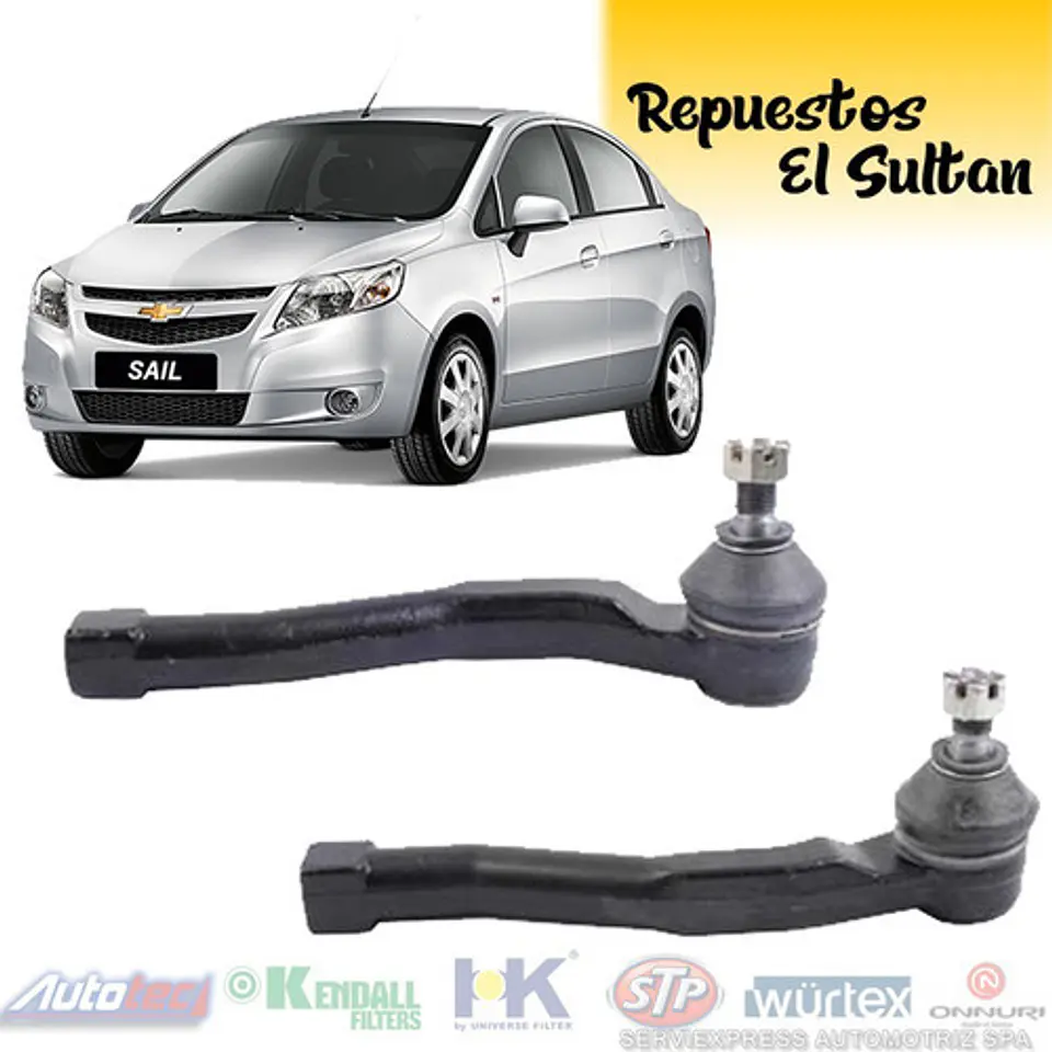 Terminal Direccion Chevrolet Sail 1.4 2011 2017 ( Par) 1