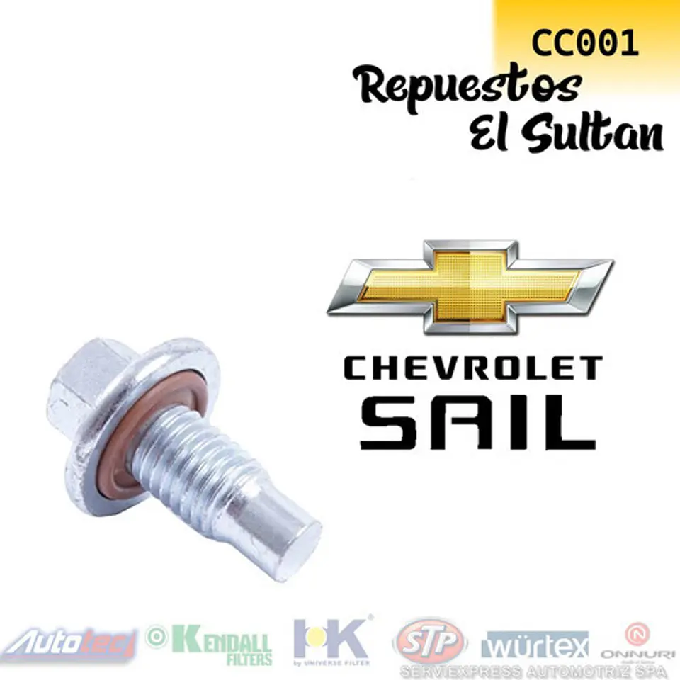 Tapon Carter Chevrolet Sail 1.4 1.5 2011-2022 Con Oring 1