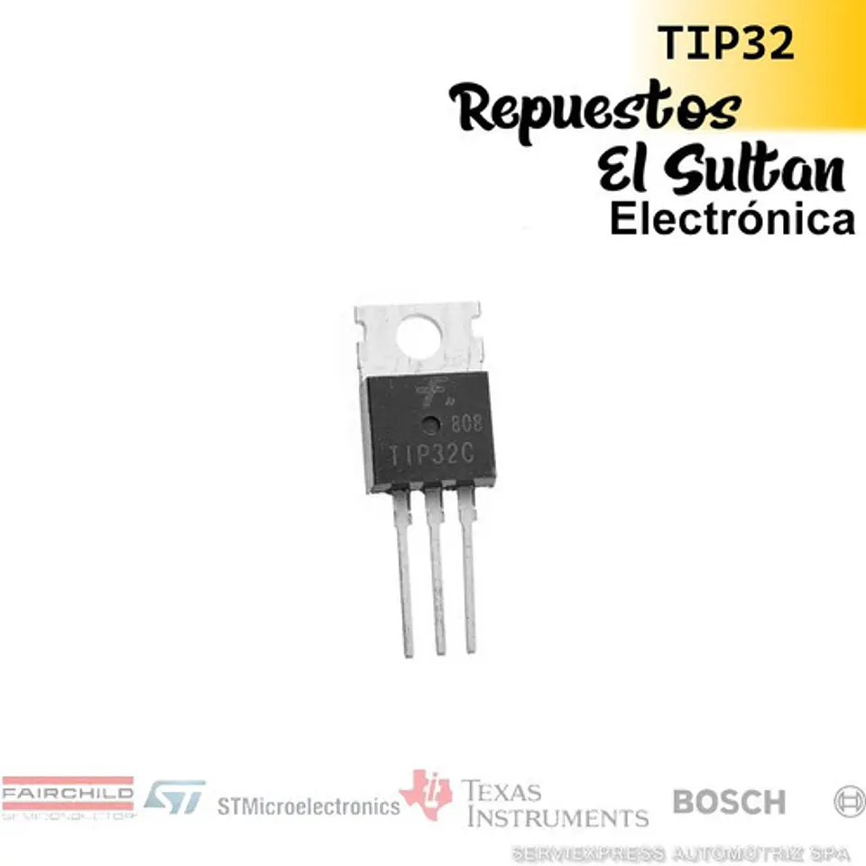 Tip32c Tip32 Transistor Bipolar Pnp 100v, 3a 1