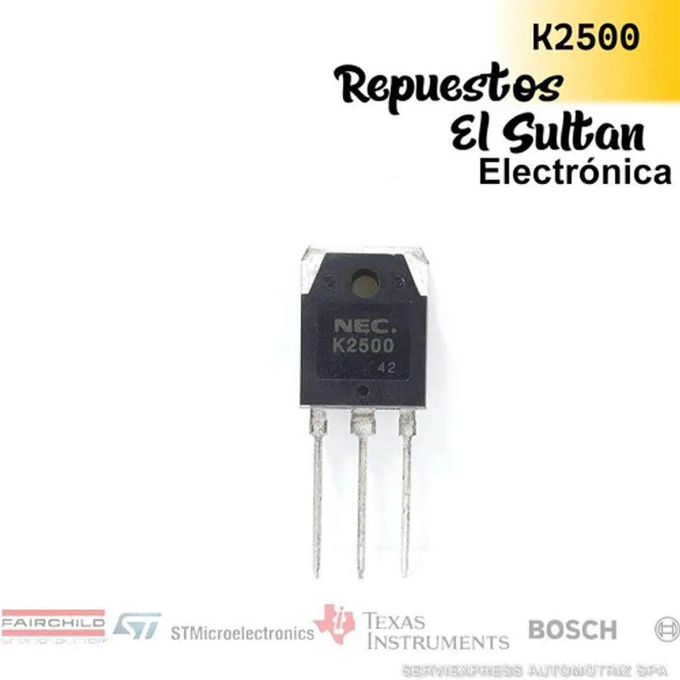 Transistor Mosfet N 60v 5a K2500 2sk2500 Nec = Fd5500 1