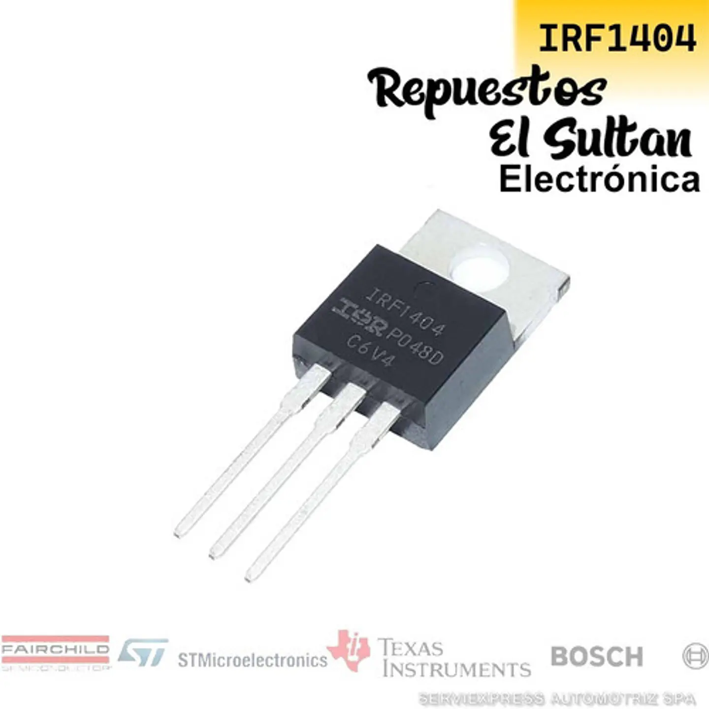 Transistor Irf1404 Irf1404pbf To-220 Mosfet N  40v 162a 1