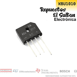 Puente Rectificador Diodo Kbu1010 10a 1000v