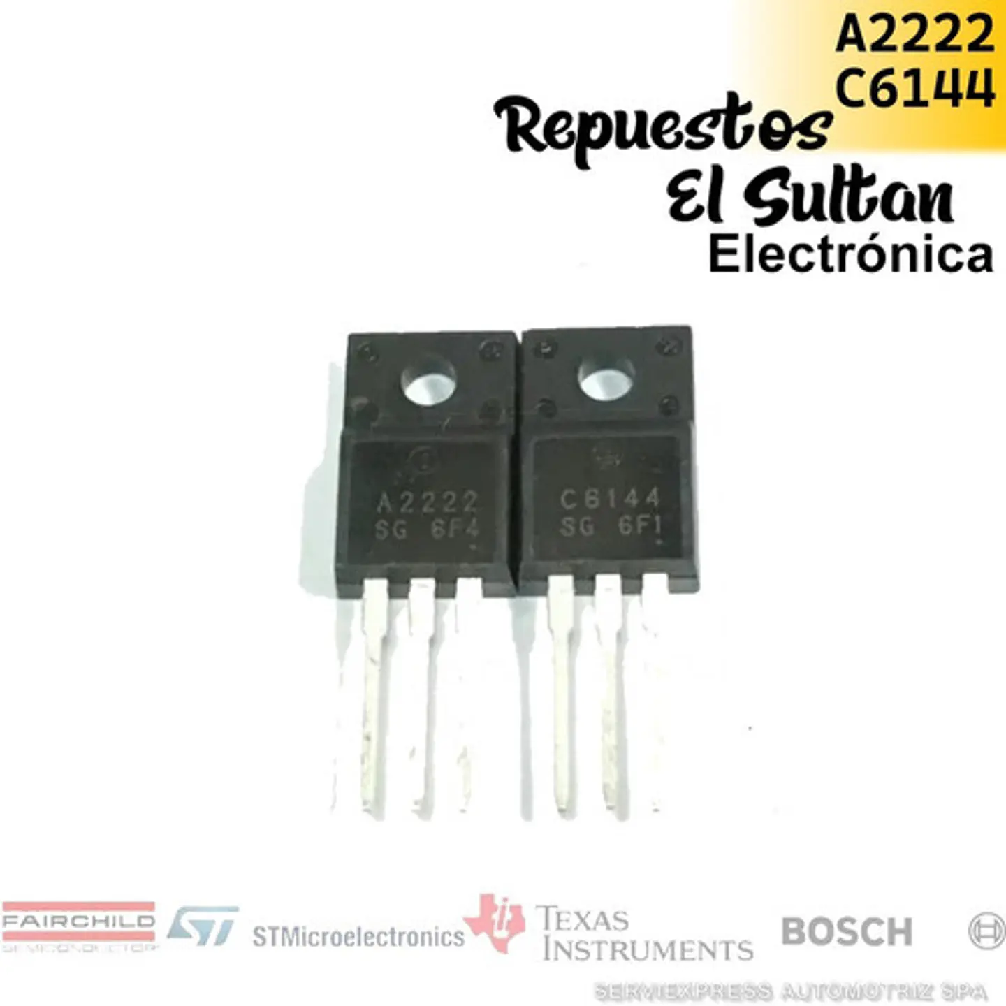 Par De Transistores A2222 Y C6144 Epson  1