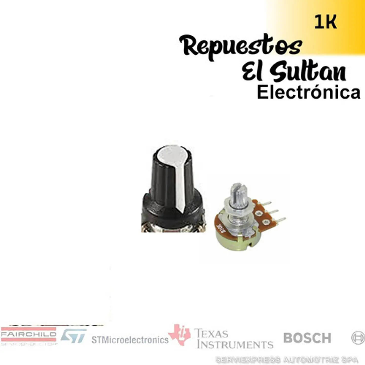 Potenciometro Lineal 1kohm  1