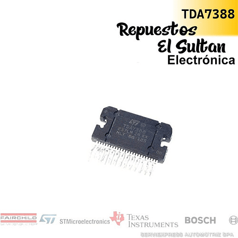  Amplificador De Radio Tda7388/ 7388