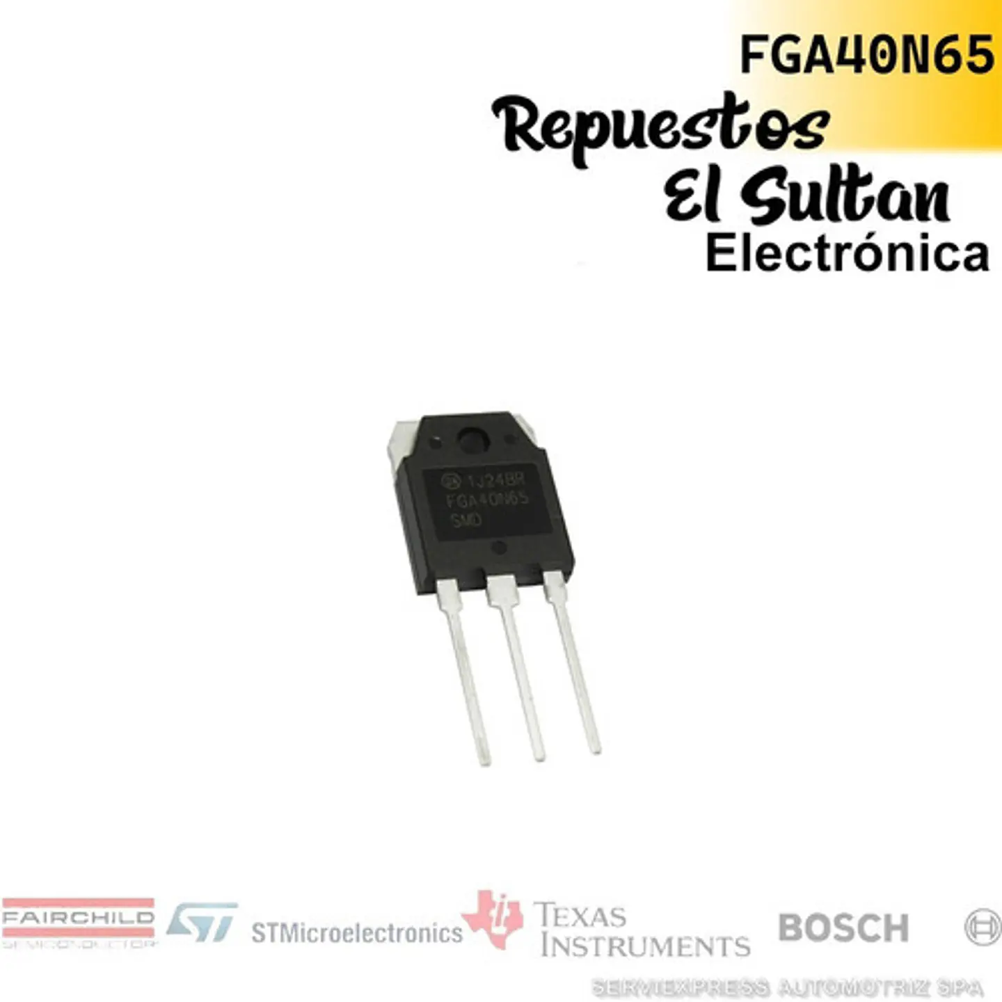 Transistor Fga40n65 650v 40a  1
