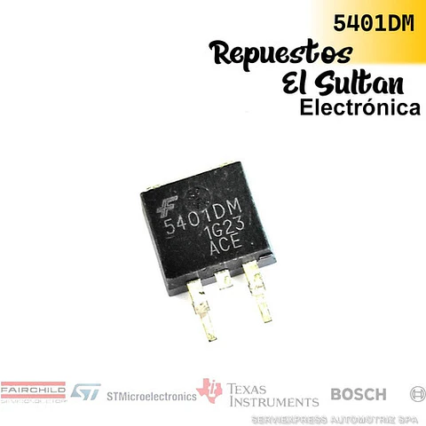 Transistor Npn 5401dm   20v 10ma 