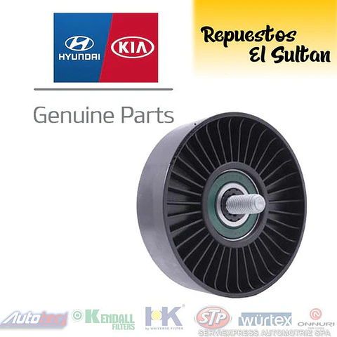 Polea Tensora Original Accent/elantra/veloster/cerato/soul
