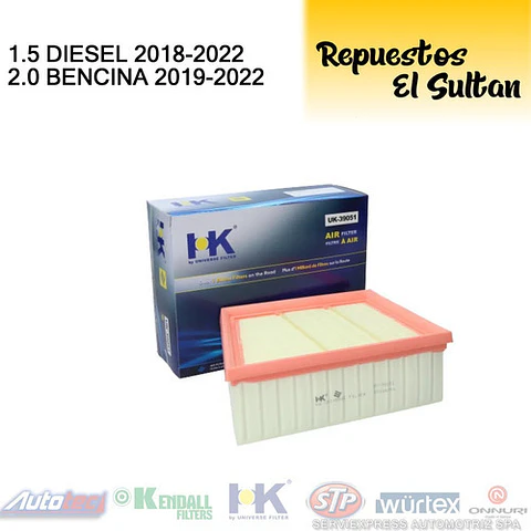 Filtro Aire Ford Ecosport 1.5 Diesel 2.0 Bencina 2018 2022 