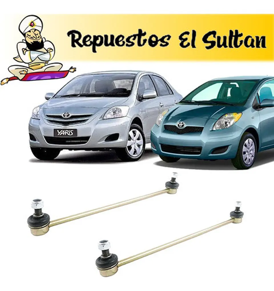 Bieletas Toyota New Yaris Sedan 1.3 - 1.5  2006 - 2015 Par 1