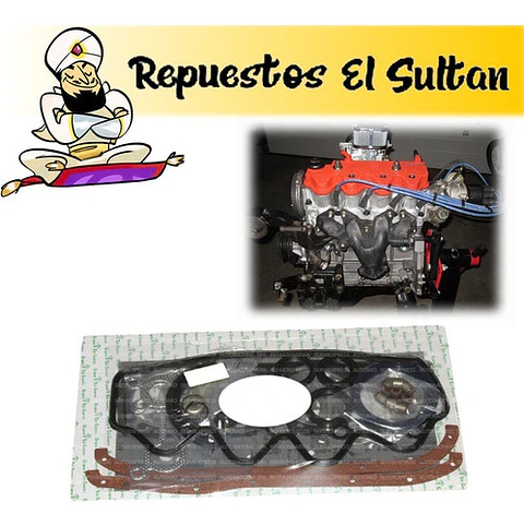 Juego Empaquetadura Motor Nissan V16 1.6 93-97 (tapa Roja)