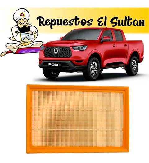 Filtro De Aire Motor Great Wall Poer 2.0 Diesel