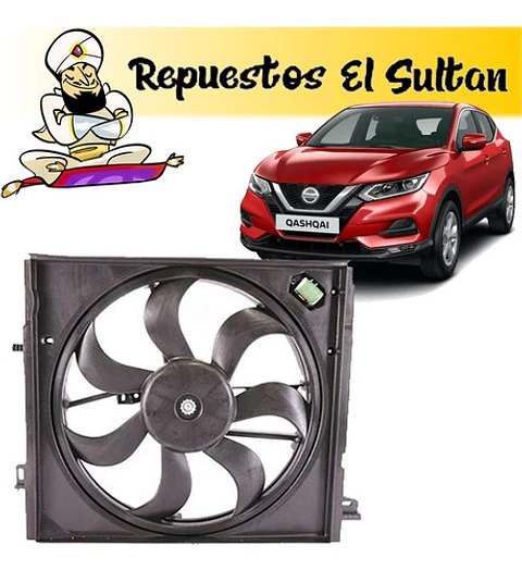 Electroventilador Nissan Qashqai J11 2.0 2014 2020