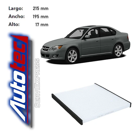 Filtro Polen Subaru Legacy Todos Del 98 Al 2009