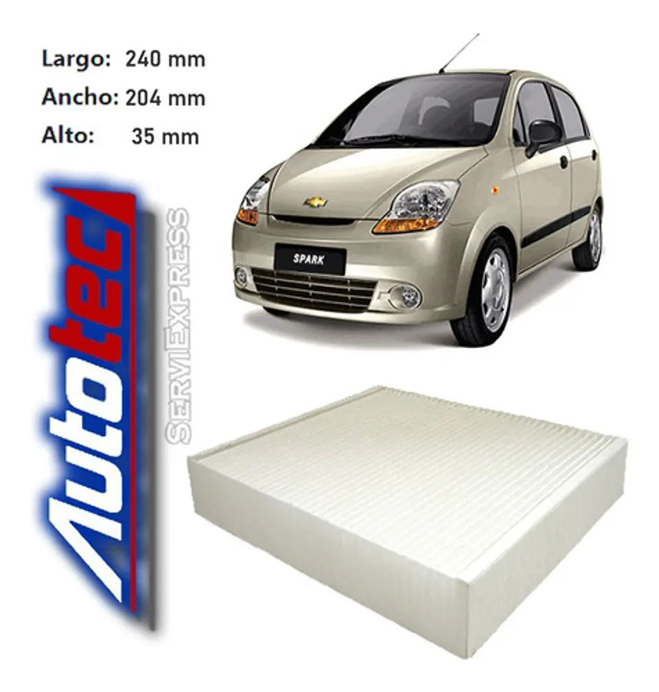 Filtro De Polen Chevrolet Spark 1.0 2006-2016 1