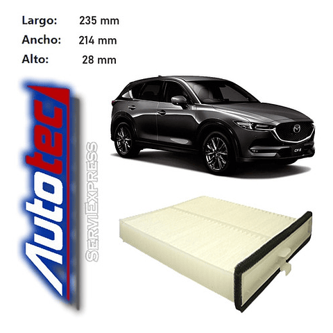 Filtro Polen Mazda Cx 5 Todos Del 2012 Al 2019