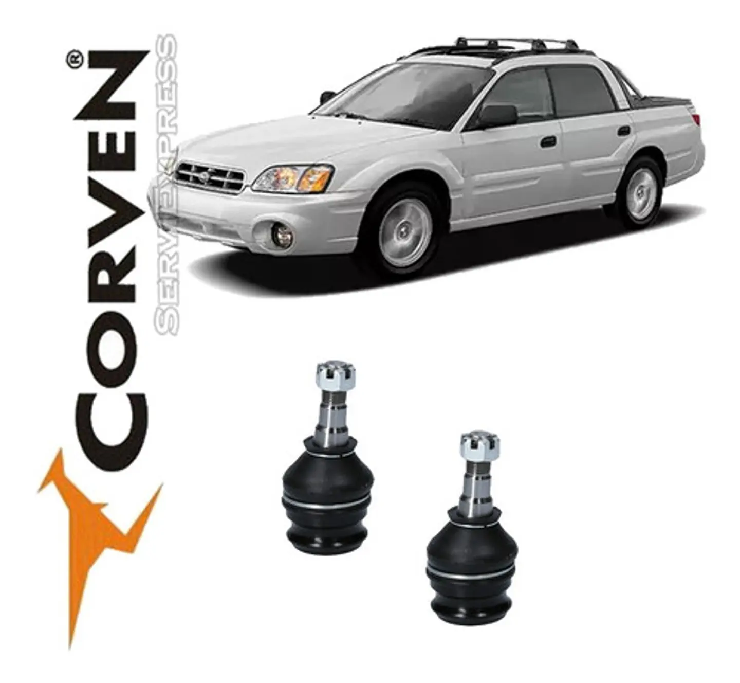Par Rotulas De Bandeja Subaru Baja De 2003 Al 2006 1